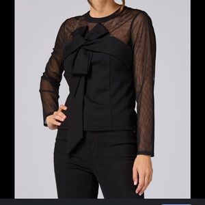 Elegant Black Bow Top Cache from Versona